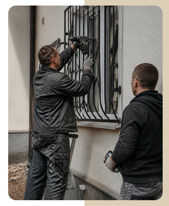 Установка наружных решеток в Солнечногорске от 5100 р. | ДвериЛегко-Слн